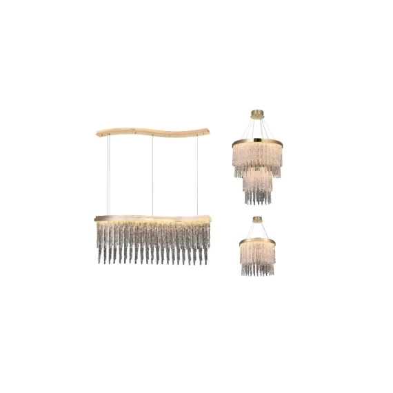 Đèn thả pha lê TPL203