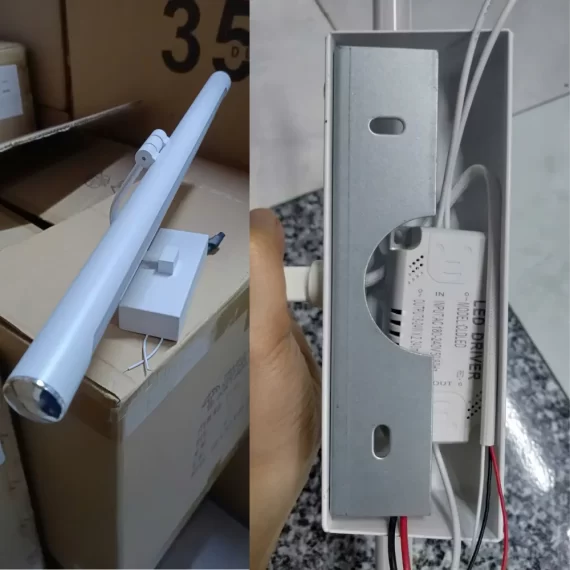 Đèn Rọi Tranh RT15 Cao Cấp – Thiết Kế Sang Trọng, Ánh Sáng Chuẩn Chiếu Sáng Trang Trí Tinh Tế Không Gian Sống