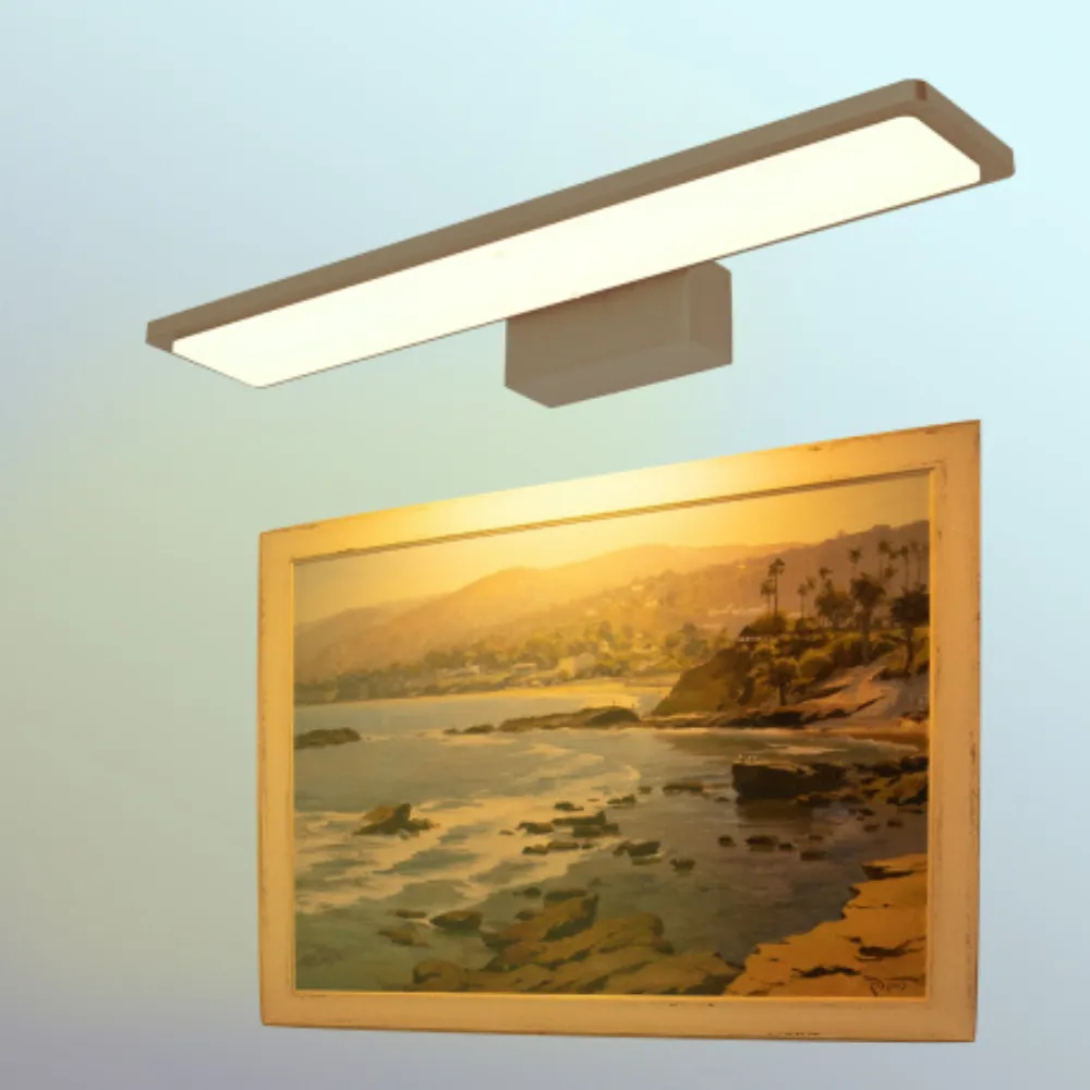 den-roi-tranh-rta80s-bac (6) Đèn Rọi Tranh RTA80S-đèn rọi tranh led cao cấp, ánh sáng đẹp trang trí không gian sống hiện đại.