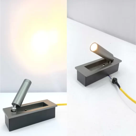 Đèn Rọi Tranh VRT24-đèn treo tường thiết kế nhỏ gọn, ánh sáng LED 3000K, phù hợp chiếu tranh và trang trí.