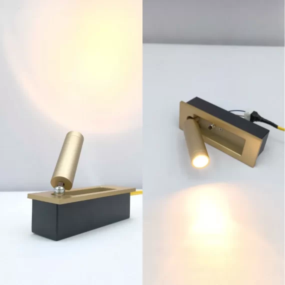 Đèn Rọi Tranh VRT24-đèn treo tường thiết kế nhỏ gọn, ánh sáng LED 3000K, phù hợp chiếu tranh và trang trí.