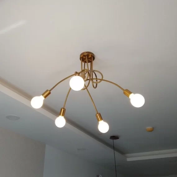 Đèn thả thiết kế TTK18T5VANG 1