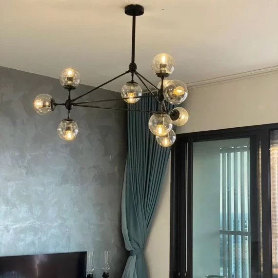 Đèn Thả Thiết Kế TTK01T10DEN 2
