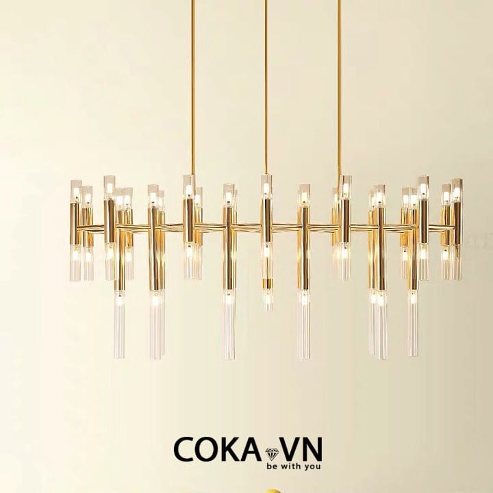 ĐÈN THẢ THIẾT KẾ TTKCD129-54 XI VÀNG