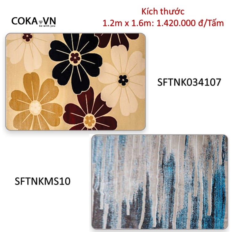 THẢM SOFA TRANG TRÍ LEN HIỆN ĐẠI TNK 034107 MS10