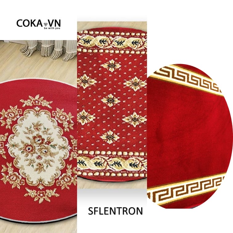 THẢM SOFA TRANG TRÍ LEN TRÒN